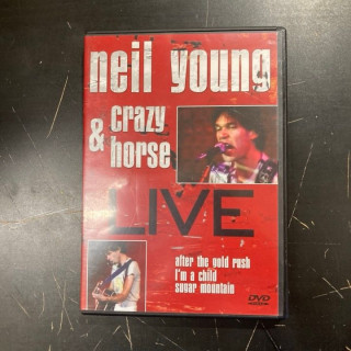 Neil Young & Crazy Horse - Live DVD (VG/M-) -hard rock-